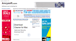 Desktop Screenshot of ancysoft.com